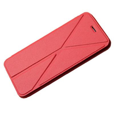 China Folding PU Iphone Leather Case with Magnetic and Stand for Iphone 6 4.7 and Plus for sale