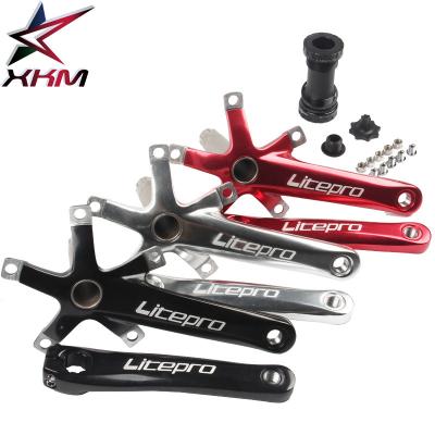 China Mountain Bikes cnc ring crankset mtb bicycle single chain crankset bike crank and cogwheel cavity 170mm for sale