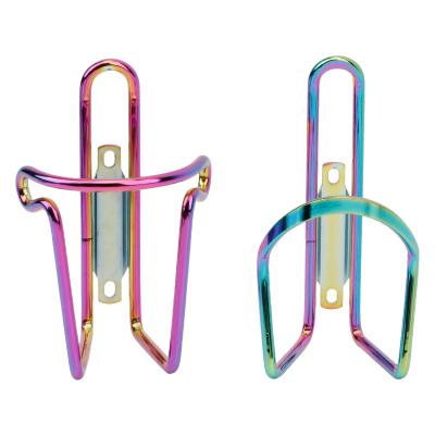 China Wholesale Aluminum Alloy Aluminum Alloy Bicycle Bike Cycling Sports Water Bottle Cage Tempat Botol Sepeda Colorful Sleek Bottle Holder for sale