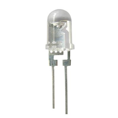 China GaInN Through Hole 5mm Water Clear Round 0.5w LED Diode For Lighting for sale