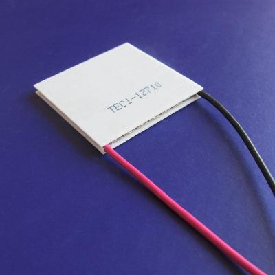 China TEC1-12710 Peltier Thermoelectric Cooler Module 40*40*3.3mm for sale