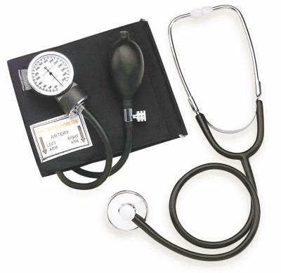 China Plastic Classic Series Adult Blood Pressure Kit Include Stethoscope for sale