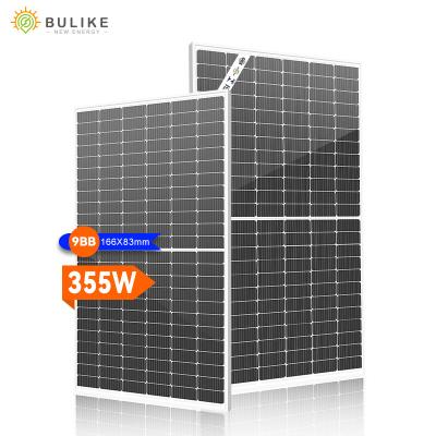 China M6 Solar Power System MBB 355w-370w 166 Half DC1500 Cut Mono Monocrystalline Photovoltaic Solar Panel Home Use for sale