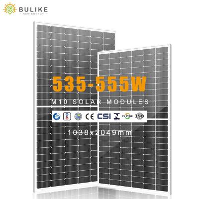 China 535W 540W 545W 550W 555W 182MM Mono Modules M10 Solar Panels Mono Solar Panels from Aquaman 182*91mm for sale