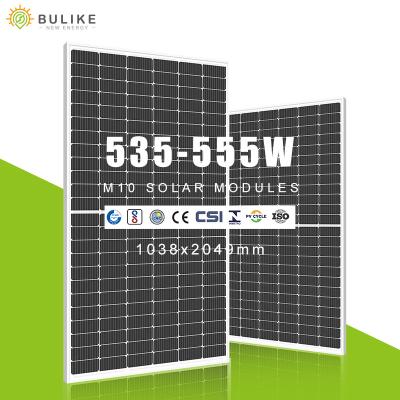 China 535W 540W 545W 550W 555W 182MM 182*91mm Mono Modules M10 Series Aquaman Solar Panel Solar Roof Tile for sale