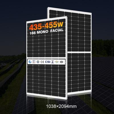 China China High Efficiency Mono Mono Solar Panel 435w 440w 445w 450w 455w Half Cell PV Module M6 Solar Power Panel for sale