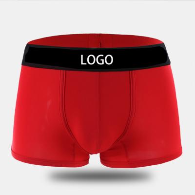 China Wholesale Antibacterial Cotton Breathable High Quality Pure Custom Boxer Short Brief Underwear for sale