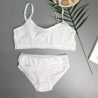 China White QUICK DRY comfortable breathable cute panties sets Korean set girls children invest underwear for sale