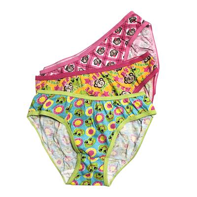 China QUICK DRY cotton pink fine quality cartoon children's children's underwear simple photo girls for sale