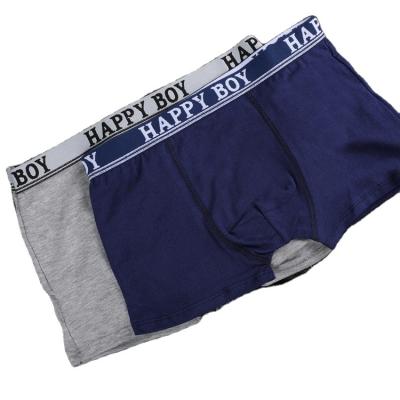 China Antibacterial Boxer Shorts Latest Breathable Pure Cotton Underwear Panties For Men for sale