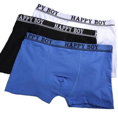 China Manufacturers Wholesales Antibacterial Mens Shorts Breathable And Comfortable Cotton Underwear for sale