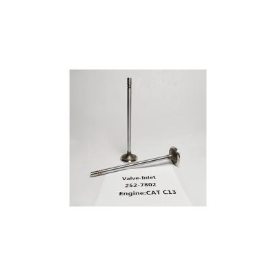 China Engine Intake Valve 252-7802 2527802 For 345C 345D 349D 349DL E349E 3192 966H C13 Engine Customized for sale