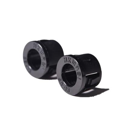 China Custom Grommet 1216 Nylon Open Snap Bushing Industrial Electrical Equipment Plastic Snap Bushing for sale