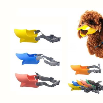 China Viable Dog Mouth Cover Pet Muzzle Anti-bite Plastic Anti-barking Models Thickened Anti-fetching Mouth Cover Pet Supplies for sale