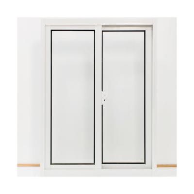 China Factory direct supply cheap price slider horizontally sliding tempered glass window push-pull window for sale