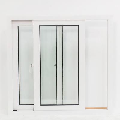 China High quality and latest design customization sash sliding tinted tempered glass pull-up window for sale