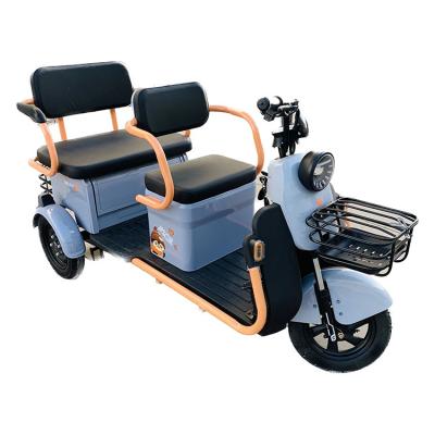 China Popular high quality passenger electric tricycle electric tricycle for 3 person 2 seat electric tricycle for sale