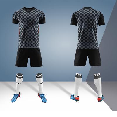 China New Latest Designs Mens Football Shirt Manufacturer Soccer Jersey Jackets/Soccer Tank Top Set for sale