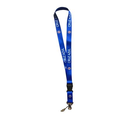 China Wholesale Polyester and Metal Flower Printing Multicolor Neck Strap Custom Key Chain Lanyard for sale