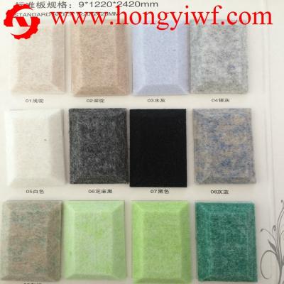 China CE/ISO9001 polyester acoustic wall panel / Non Woven Needle Punching Machine for sale