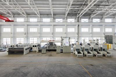 China PP Geotextile Needle Punching Non Woven Fabric Production Line for sale