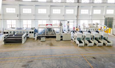 China 8m Needle Punching Non Woven Fabric Geotextile Production Line for sale