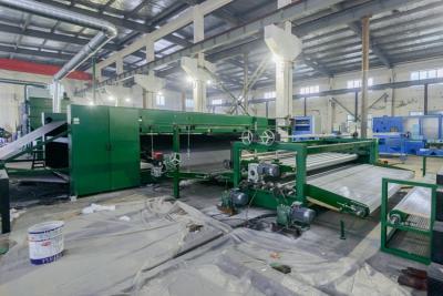 China Steel 70m/Min Non Woven Cross Lapper Machine Synchronous Belt driven for sale