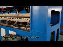 Nonwoven Needle Punching Machine 750rpm Double Stroke For Felt Making