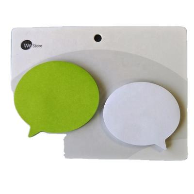 China Self-Adhesive Custom size and shape new design popular cute notepad sticky note for sale