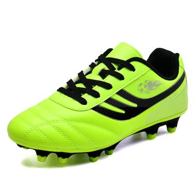 China Cheap Wholesale White Blue Black Men And Women Kids Soccer Cleats Shoes Square Synthetic Grass Sports/Multiground Football Shoes for sale