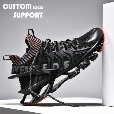 China 2021 fashion trend shoes wholesale black lightweight men's shoes fashion style walking shoes for sale