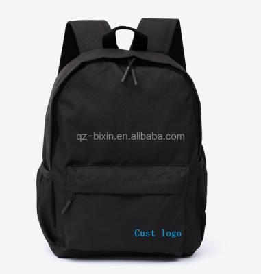 China Waterproof Custom Backpack Bag Design Smart Logo Black Backpack for sale