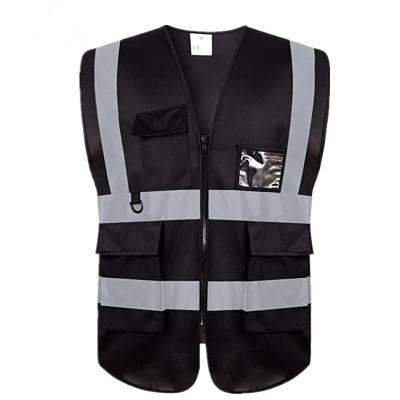 China Custom Waist Safety Vests Motorcycle Canvas Reflective Safety Vest for sale