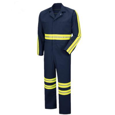 China Sizes Safety Men's Winter Reflective Coveralls for sale