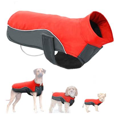 China Durable High Visibility Reflective Winter Dog Waterproof Vest With Quilted Padding for sale