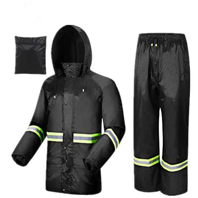 China Water Proof Hi Visibility Rain Resistant Waterproof Pants And Jacket for sale