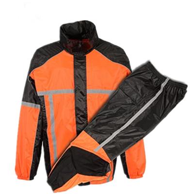 China 2021 Water Proof Waterproof Motorcycle Rain Suits For Men for sale