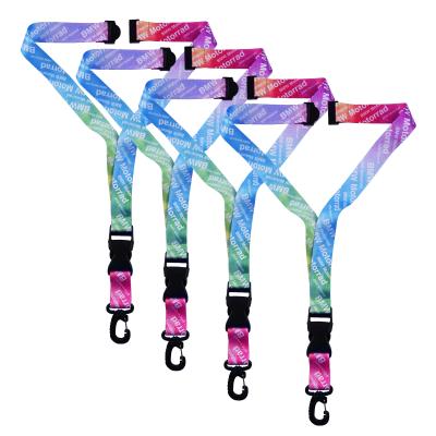 China Wholesale Gift Lanyard Nice Accessories Metal Style Lanyard Neck Airbus Lanyards Wholesale Custom Printed Polyester Polyester Strap Logo for sale