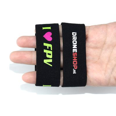 China Fashionable Custom Made Elastic Polyester Elastic Wristband RFID Sensor Access Wrist Band for sale