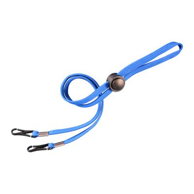 China Health care institutes colored face shield lanyard masking color lanyard length can be adjusted for sale