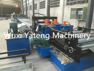 China 8 - 15m / Min Speed Shutter Door Roll Forming Machine 11KW Hydraulic Cutting Power for sale