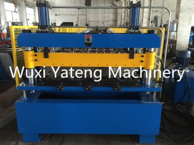 China High Efficiency Floor Deck Roll Forming Machine Panasonic PLC Control 10T Weight for sale