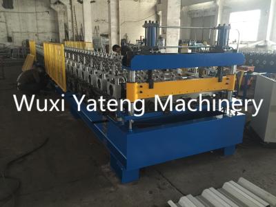 China 18kw 1.5mm Floorl Deck Roll Forming Machine Galvanized Steel Sheet With PLC  Control for sale