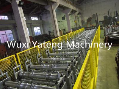 China Galvanized Steel Floor Deck Roll Forming Machine 28 Roller Station Customised Size for sale