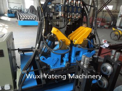 China Interchangeable C / Z Purlin Cold Roll Forming Machine / Equipment With Customerized Voltage for sale