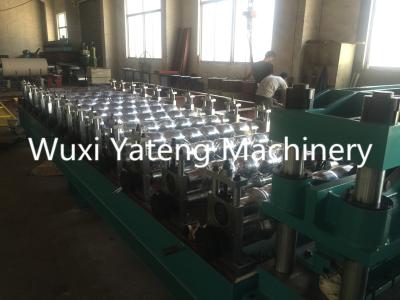 China 8 -15m / Min Working Speed Roof Panel Glazed Tile Roll Forming Machine With Auto Decoil for sale