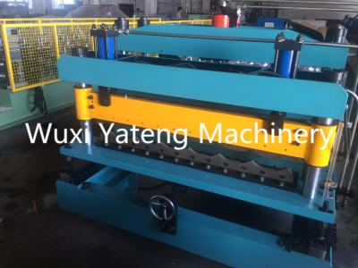 China Customerized Glazed Tile Roll Forming Machine High Grade 40Cr Shaft Material for sale