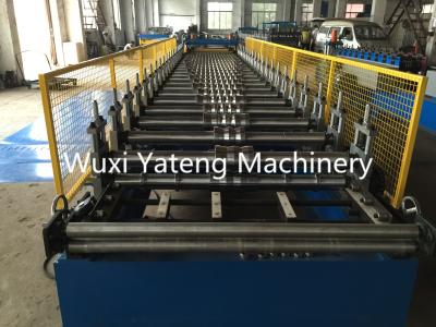 China Iron Metal Roof Panel Roll Forming Machine Standing Seam Roll Former With Manual / Hydraulic Uncoiler for sale