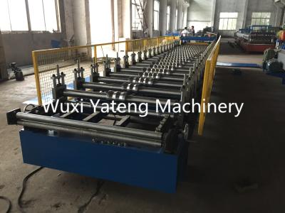 China Colorful Steel Roof Panel Roll Forming Machine GI / SS Material 850mm Effective Width for sale