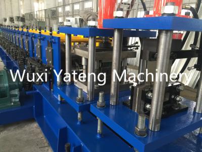 China 3phase Voltage Galvanized Steel Roll Forming Machine , Rolling Shutter Machine With Servo Feeding for sale